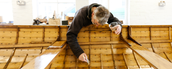 TRADE SECRET: Save time varnishing by first sealing timber with epoxy