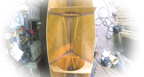 Reinforcing a keel with epoxy filler