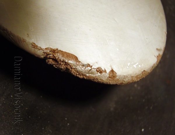 Strengthen that paddle – epoxy repair to a traditional paddle