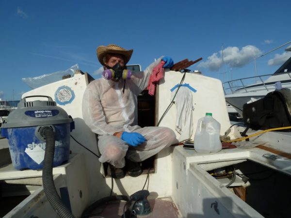 Tips for fairing the cockpit sole of your boat