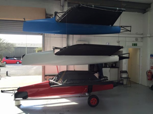 The race-winning Exocet: built to sail faster for longer