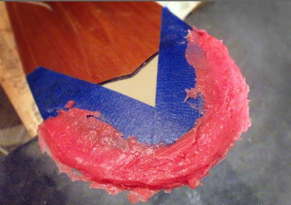 Fixing a chipped paddle