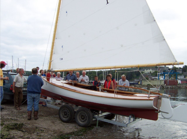 Building a cedar strip-planked hull