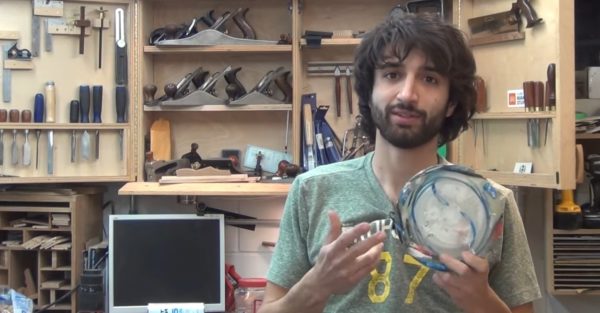 Making an epoxy wire bowl