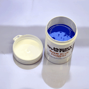 WEST SYSTEM blue colour pigment for epoxy resin