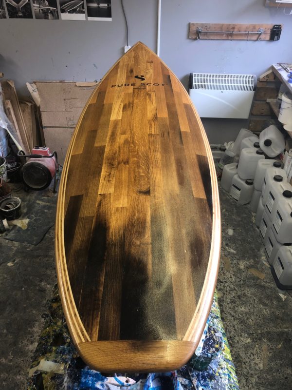 Board made with ENTROPY RESINS epoxy
