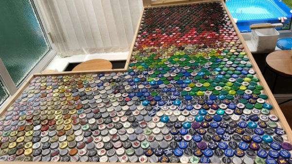 Making a bottle-top bar using Entropy Resins Clear Casting Epoxy