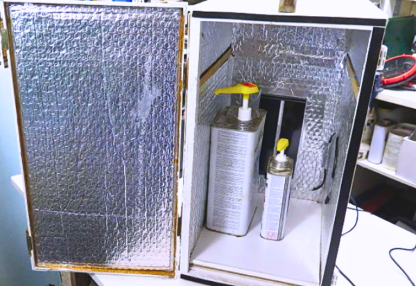 How Can I Make a Hotbox to Keep Epoxy Warm in Winter?