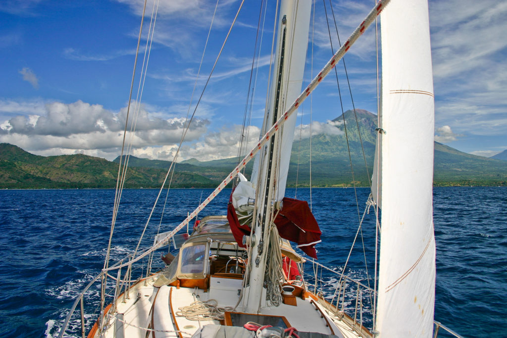 Sailing from South-East Asia to Sydney, Australia on Brilliant II