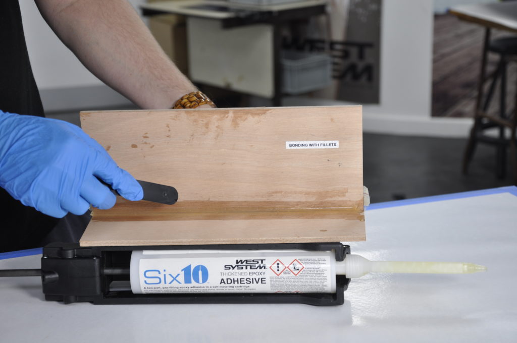 cleaning the bonding fillet