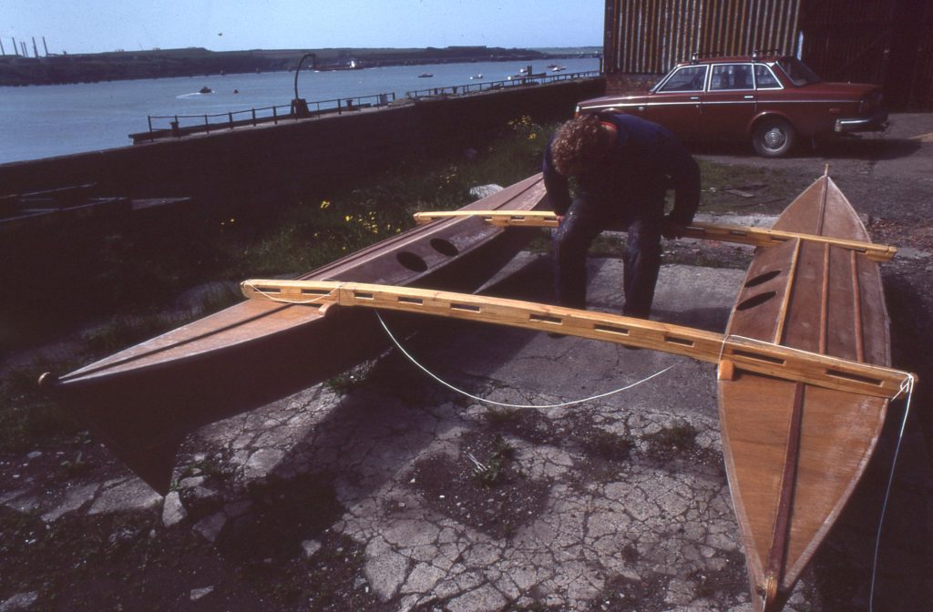 1980-81 First Wharram designs in West System Epoxy