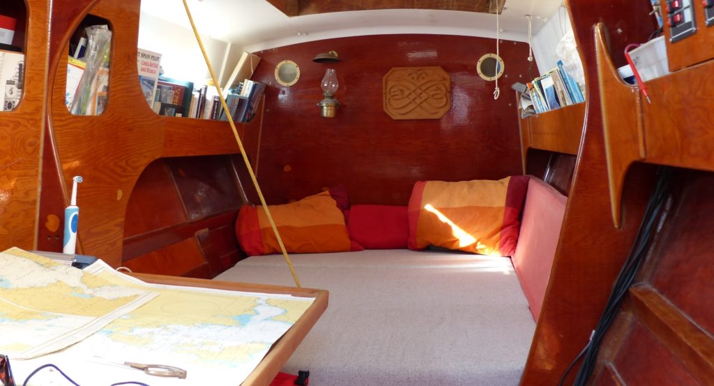 30 year old pahi 63 spirit of Gaia boat wooden