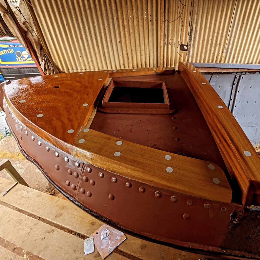 part 2 of the narrowboat restoration using west system epoxy