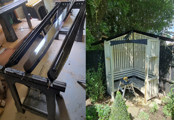 DIY Garden Roof – Quick Epoxy Fix?