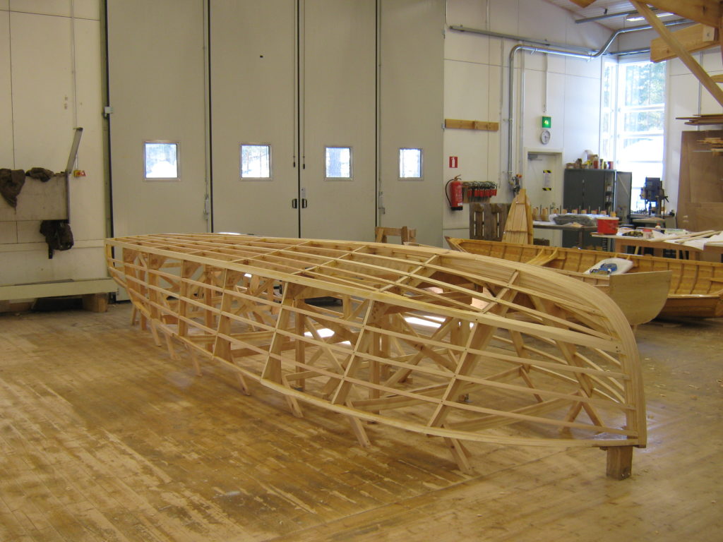 wooden boat construction