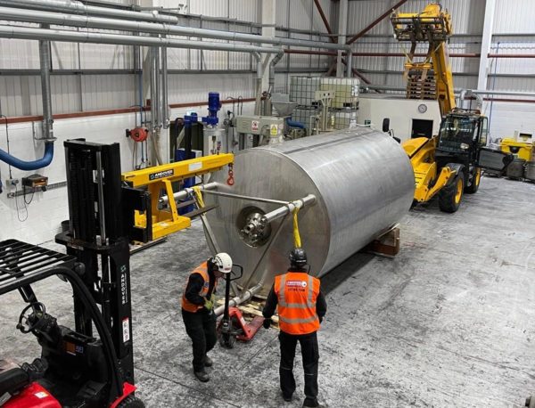 The Wessex factory expansion under construction