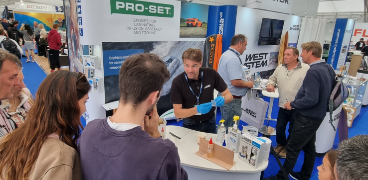 WESSEX RESINS & ADHESIVES TO PRESENT NEW SERIES OF EPOXY DEMONSTRATIONS AT SOUTHAMPTON INTERNATIONAL BOAT SHOW